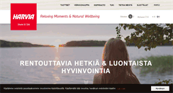 Desktop Screenshot of harvia.fi